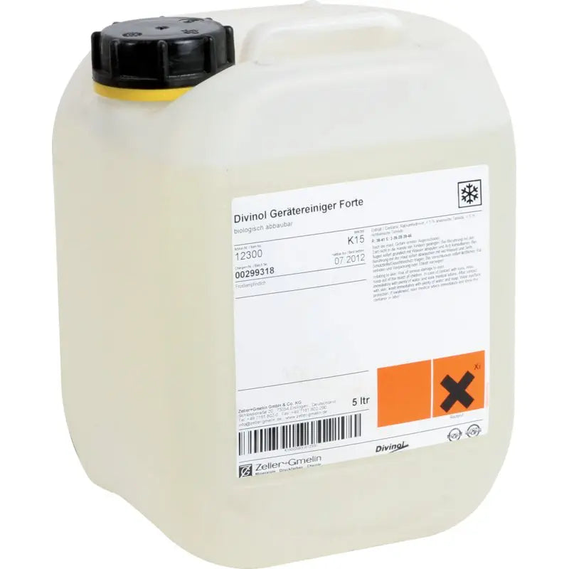 Divinol Gerätereiniger Forte 5 Liter – alkalischer Reiniger für Motorsägen und Maschinen