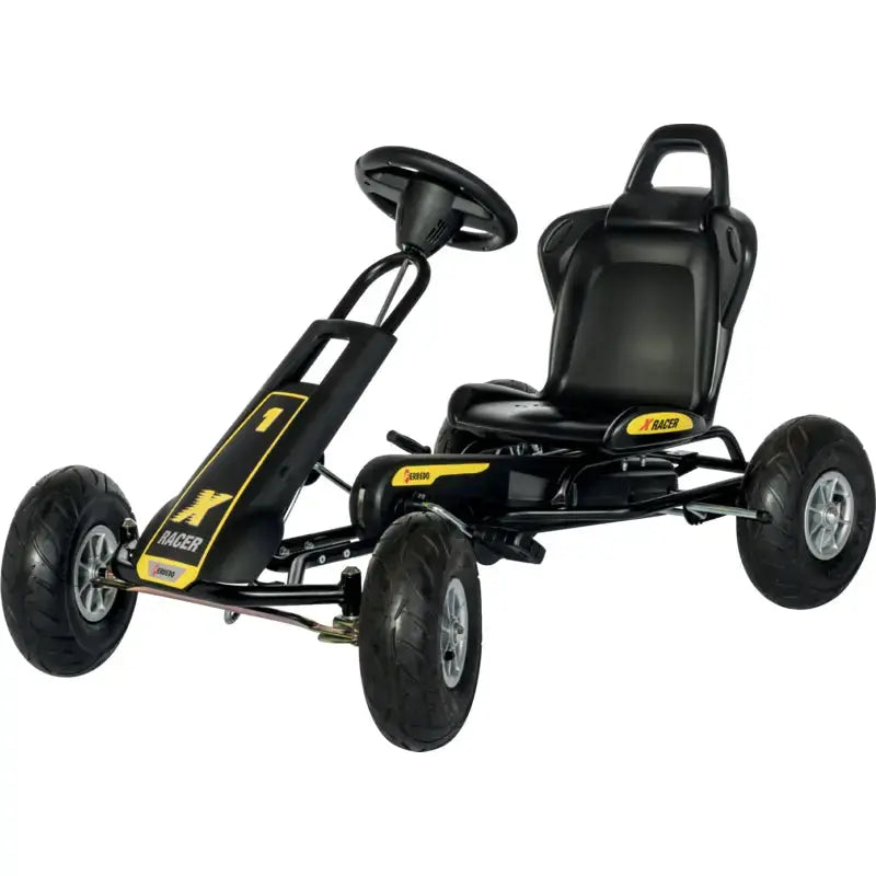 Ferbedo Go-Kart X-Racer – Tretfahrzeug für Kinder ab 3 Jahren Ferbedo