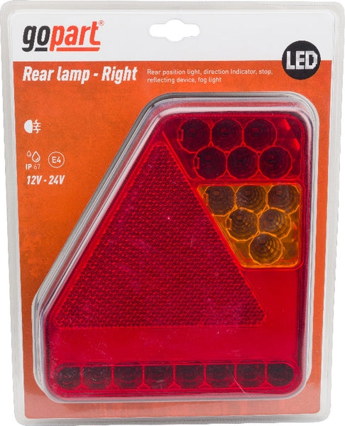 gopart LED Rückleuchte, UK-version