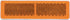 gopart Reflektor, Orange, rechteckig
