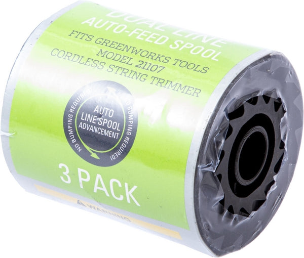 Greenworks Rasentrimmerspule 1,6mm x 6m 3-teilig 29187