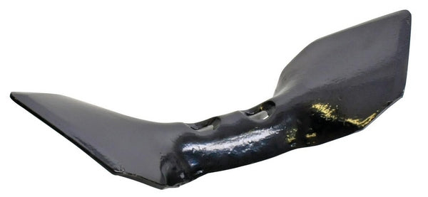 Grubberspitze 295x110x6mm, reversibel, gekrümmt, 2 Löcher, passend für Universal