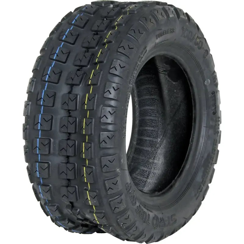 Gummireifen 160/50-8 Starco Turf Grip 4PR schlauchlos für Rasentraktoren und Gartenmaschinen
