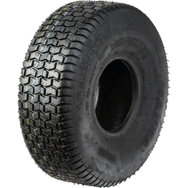 Gummireifen 4.10/3.50-4 Wanda P512 4PR schlauchlos für Rasentraktoren und Gartenmaschinen
