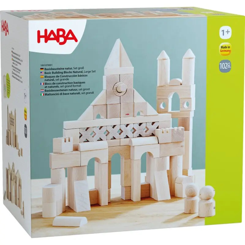 Bausteine Basis natur Grundpackung groß Spielzeug HABA