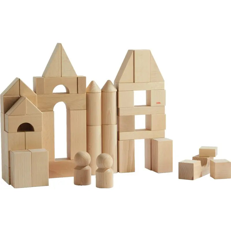 Bausteine Basis natur Grundpackung mittel Spielzeug HABA