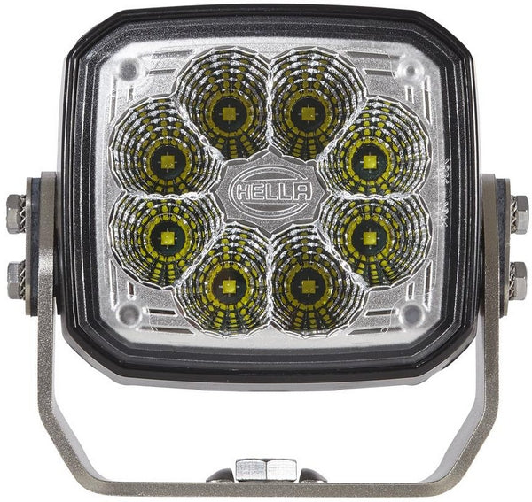 Hella Arbeitsscheinwerfer, 12-24V, LED, 4000lm, Quadratisch