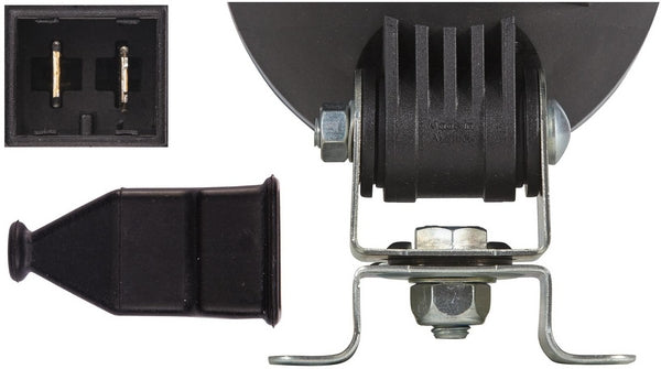 Hella Arbeitsscheinwerfer, 12V/24V Halogen, Rund