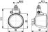 Hella Arbeitsscheinwerfer, 12V, Halogen, Rund
