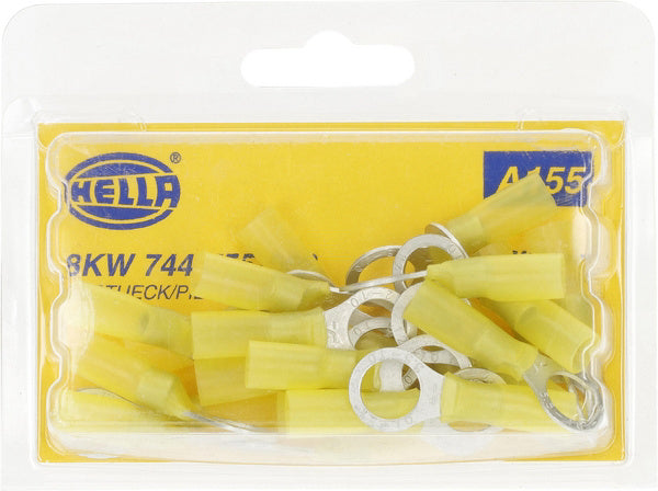 Hella Augenkabelschuh gelb 4-6 mm²