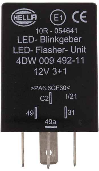 Hella Blinkrelais LED 4-polig 12V