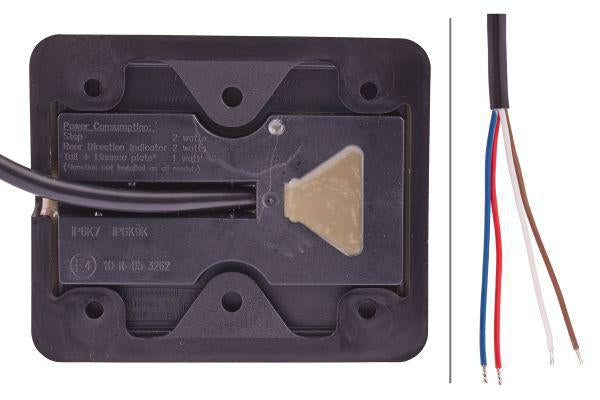 Hella LED Heckleuchte 96 x 80 mm 12 V / 24 V 50 cm Kabel