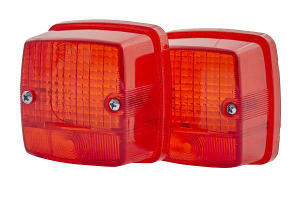 Hella Lichtscheibe rot