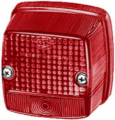 Hella Lichtscheibe rot