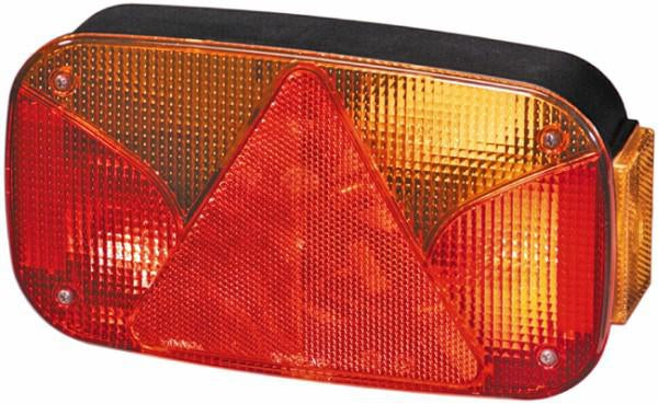 Hella Lichtscheibe rot/weiß