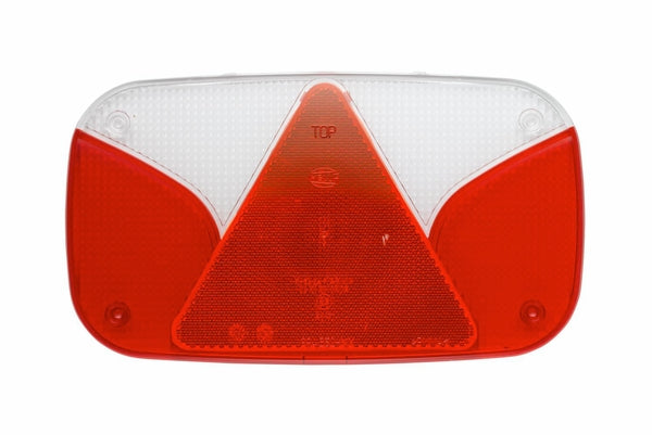Hella Lichtscheibe rot/weiß