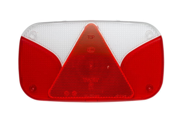Hella Lichtscheibe rot/weiß