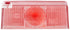 Hella Lichtscheibe rot/weiss