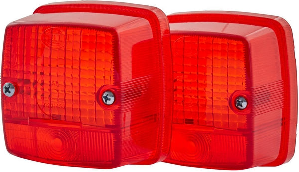 Hella Lichtscheibe rot
