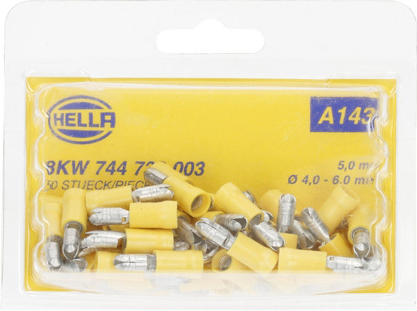 Hella Rundstecker gelb 4-6 mm²