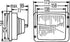 Hella Scheinwerfer R2