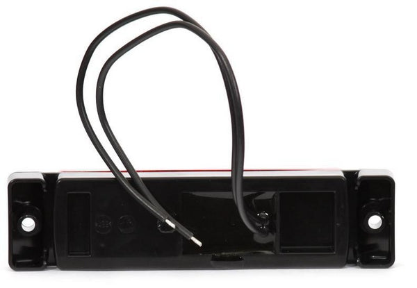 Hintere Positionsleuchte rechteckig mit Kabelanschluss LED 12-24V passend für Universal