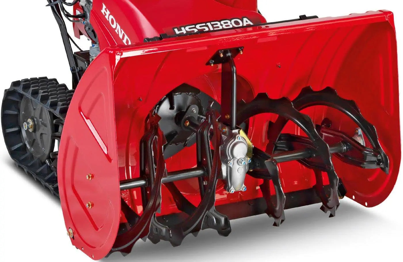 Honda HSS 1380A TD HSS1380ATD – Elektrostart und hydrostatischer Antrieb in der Nahansicht