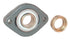 INA Flanschlager oval kpl. FLCTE17