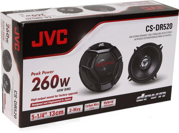JVC Kenwood Lautsprechersatz, 130 mm, 40 W/260 W