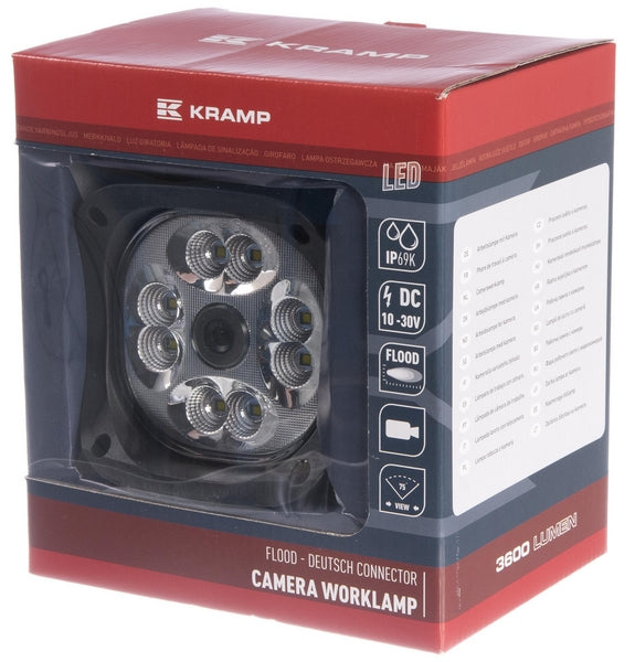 Kamera LED-Arbeitsscheinwerfer 40W 3500lm - Flutlicht passend für Universal