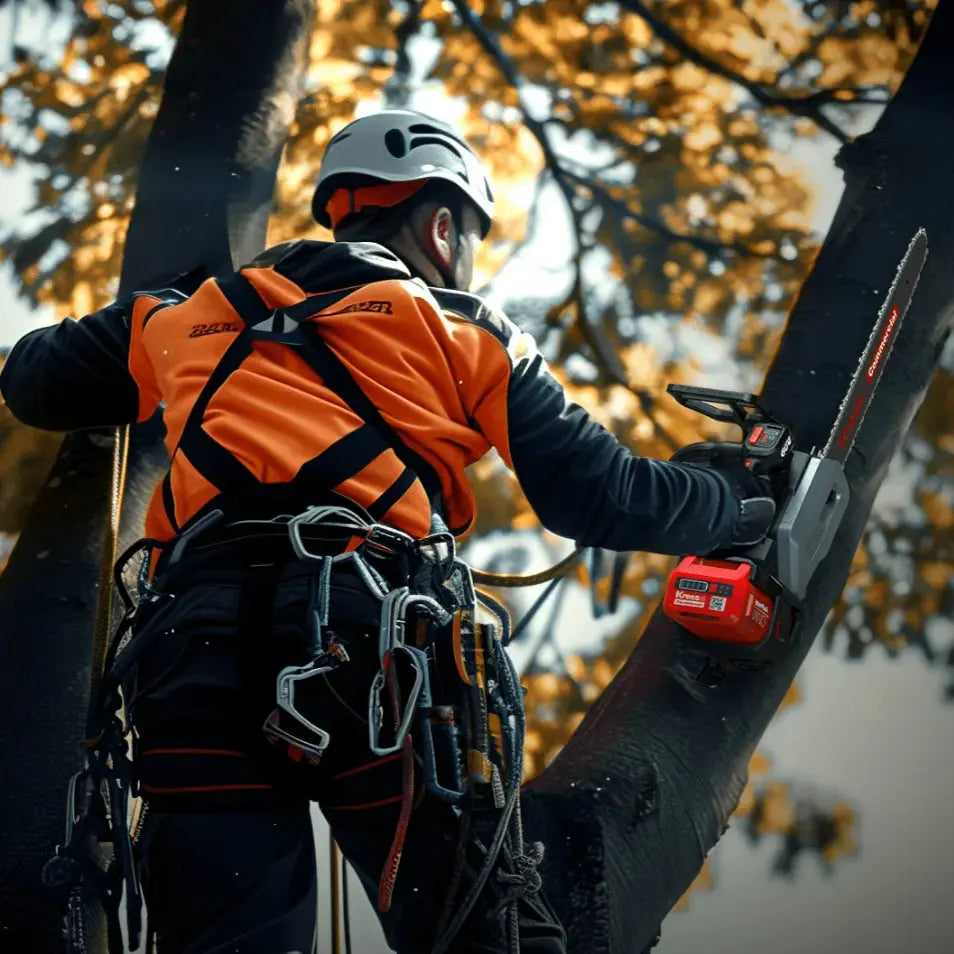 Kress KC320.9 – 60 V Profi-Obergriff-Kettensäge 35 cm Kress