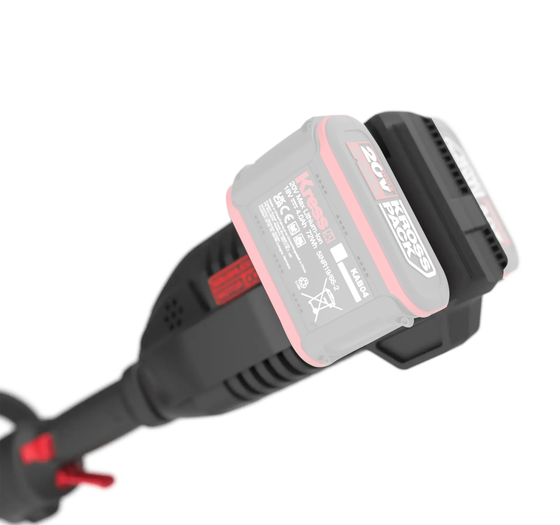 Kress Akku-Multi Tool inkl. 38cm Trimmer & Gras Trimmer 40V - SET (inkl. Akkus + Doppelladegerät) KG155E Kress