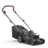 Akku-Rasenmäher Kress KG745 mit KAB04-Akkus und KAC04 Dual-Ladegerät