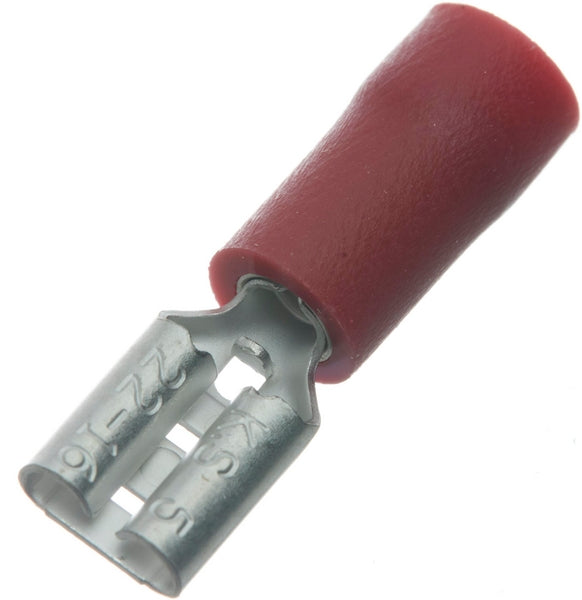Klemmenblatt weiblich, rot, 0.5-1mm² 5.2x0.5mm (100x)
