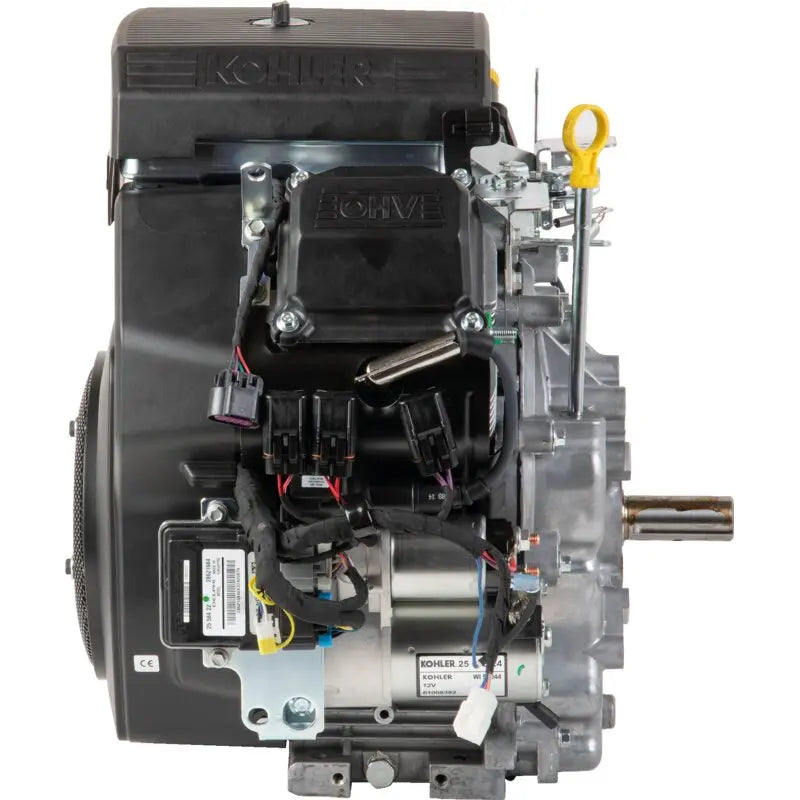 Kohler ECH749 E12 Benzinmotor V-Twin EFI – Ölkühler und Ölfilter mit Druckschmierung