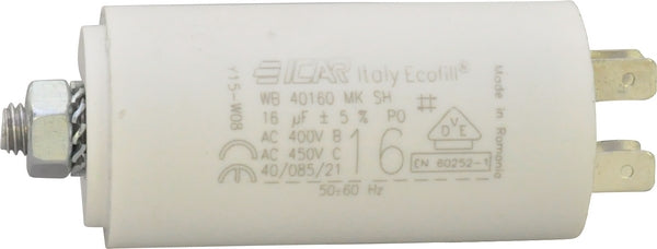Kondensator mit Stecker 20µF