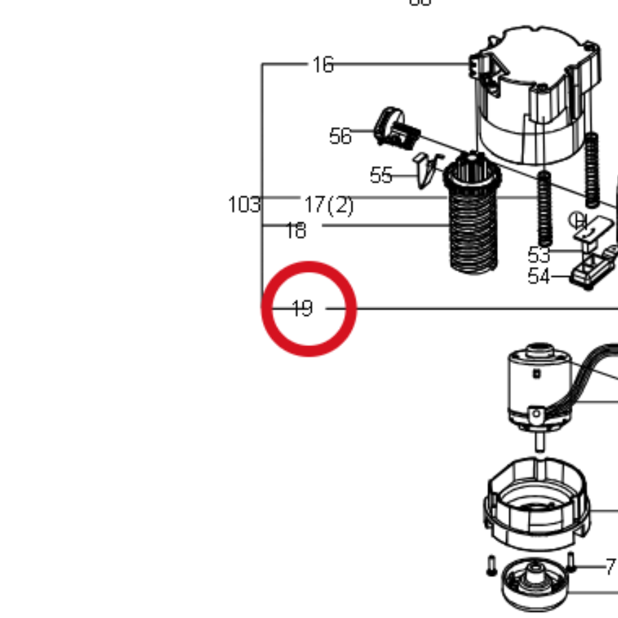 Kress Fahrgestell 59000171 – Position in der Explosionszeichnung