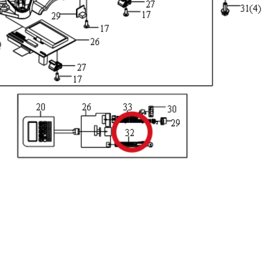 Kress Kabel 59000227 – Position in der Explosionszeichnung