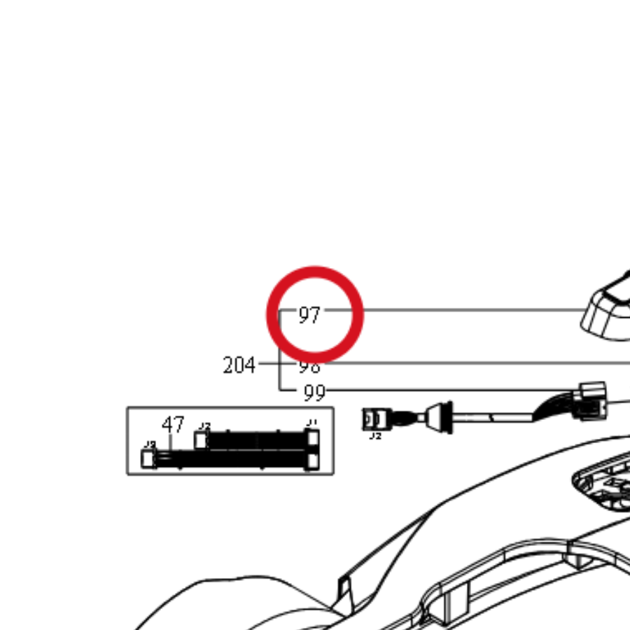 Kress Gehäuse Ultraschall 59000282 – Position in der Explosionszeichnung