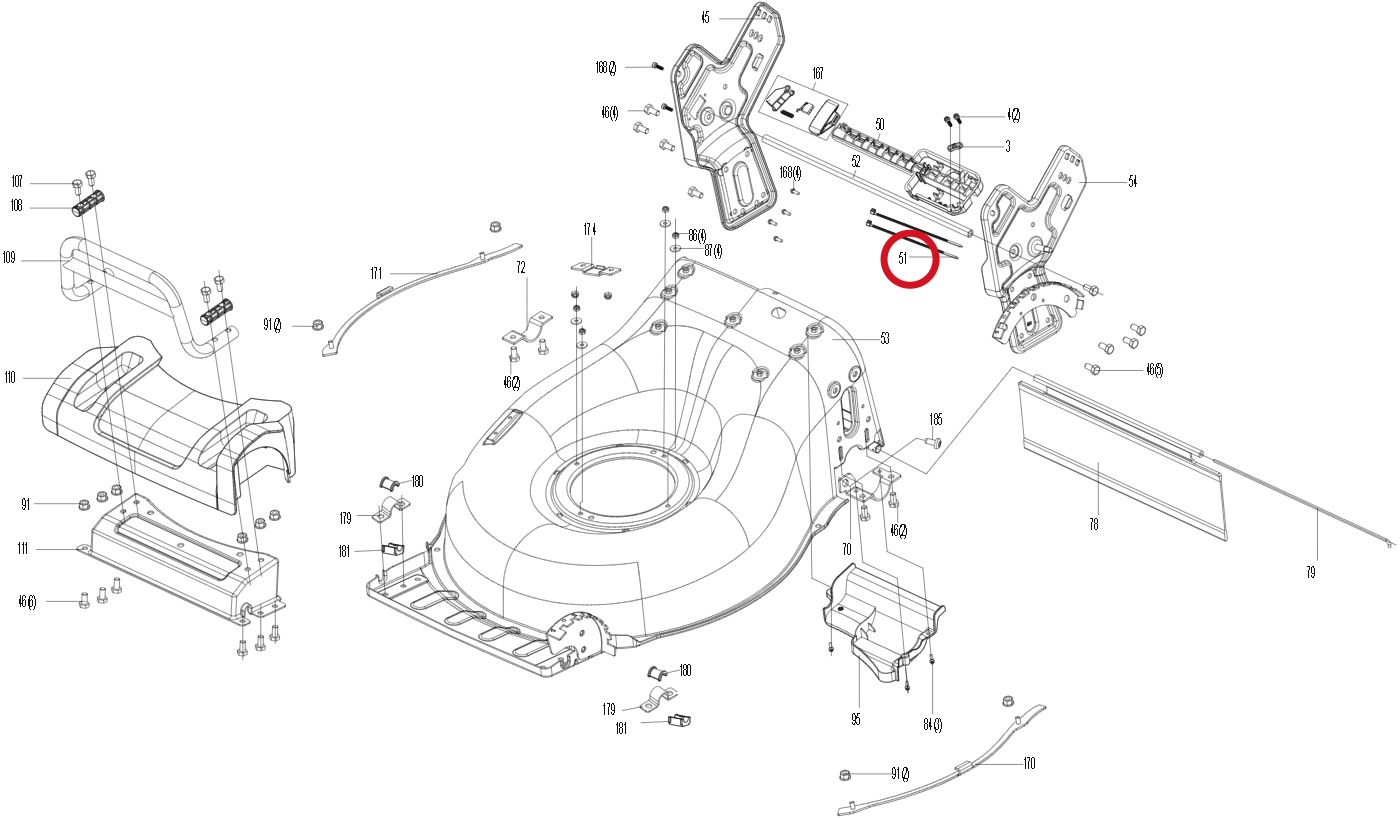Kress Kabelbinder 59000525 – Position in der Explosionszeichnung