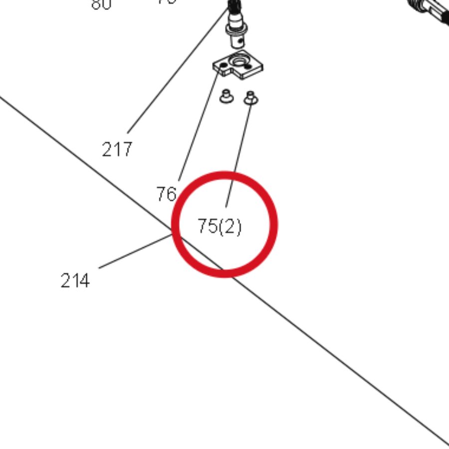 Kress Schraube 4X7,5 59002065 – Position in der Explosionszeichnung