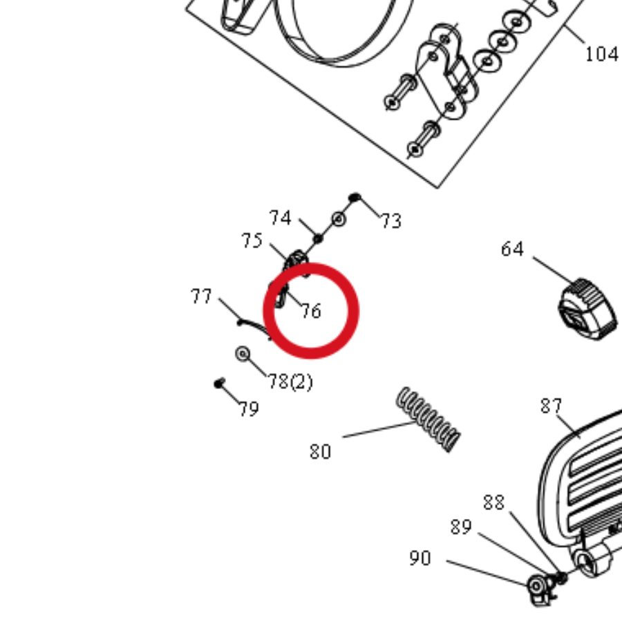 Kress Schwenkblock 59002069 – Position in der Explosionszeichnung