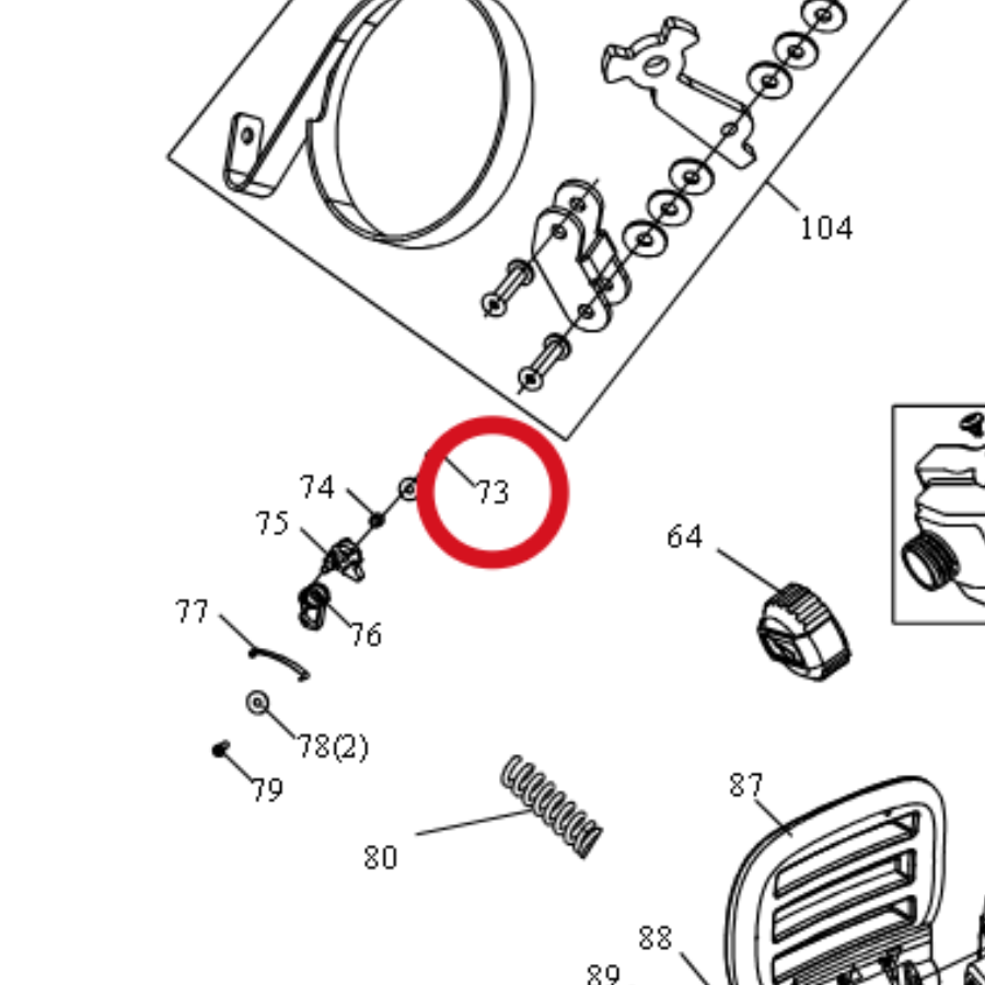 Kress Kabelclip 59002073 – Position in der Explosionszeichnung