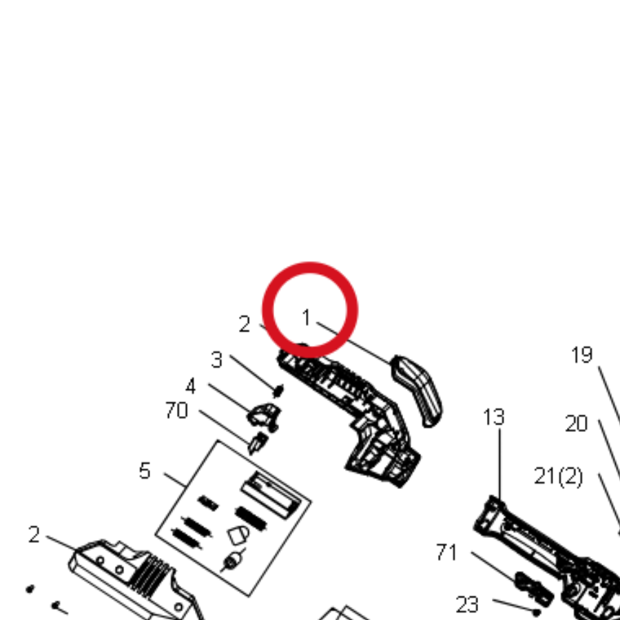 Kress Abdeckung 59002102 – Position in der Explosionszeichnung