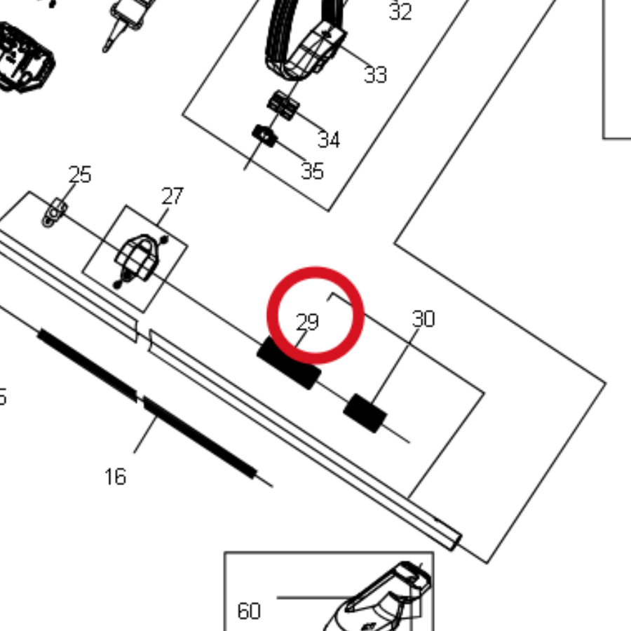 Kress Kabelstecker 59002143 – Position in der Explosionszeichnung