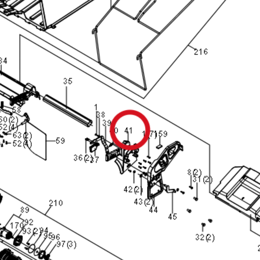 Kress Hintere Abdeckung II 59002264 – Position in der Explosionszeichnung