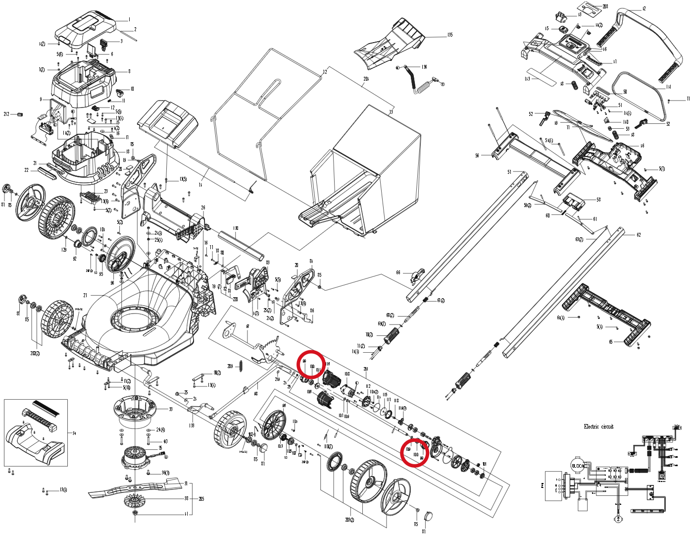 Kress Lager 6001-2RS 59002294 – Position in der Explosionszeichnung