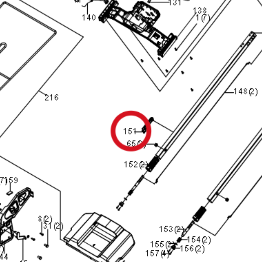 Kress Abdeckung 59002357 – Position in der Explosionszeichnung
