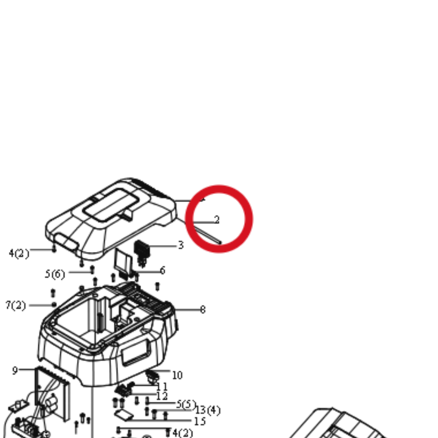 Kress Drehwelle 59002372 – Position in der Explosionszeichnung