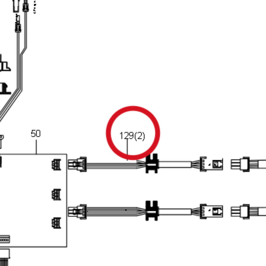 Kress Kabel Schneidemotor 59002468 – Position in der Explosionszeichnung